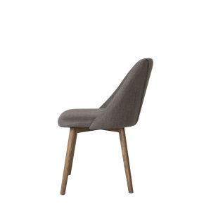 Gallery Direct Elliot Dining Chair Slate Grey Set of 2 | Shackletons