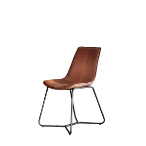 Gallery Direct Hawking Chair Brown Set of 2 | Shackletons