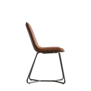 Gallery Direct Hawking Chair Brown Set of 2 | Shackletons