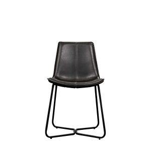 Gallery Direct Hawking Chair Charcoal Set of 2 | Shackletons