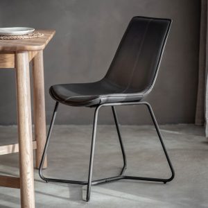 Gallery Direct Hawking Chair Charcoal Set of 2 | Shackletons