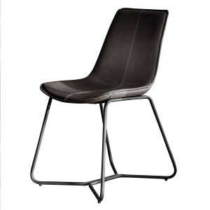 Gallery Direct Hawking Chair Charcoal Set of 2 | Shackletons