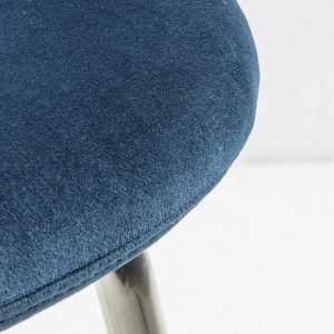 Gallery Direct Flanagan Chair Petrol Blue Velvet Set of 2 | Shackletons