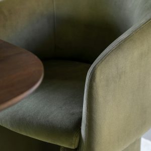 Gallery Direct Holm Dining Chair Moss Green | Shackletons