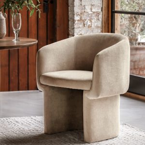 Gallery Direct Holm Dining Chair Cream | Shackletons