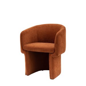 Gallery Direct Holm Dining Chair Rust | Shackletons