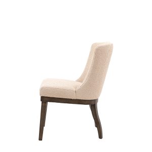 Gallery Direct Kelvedon Dining Chair Taupe Set of 2 | Shackletons