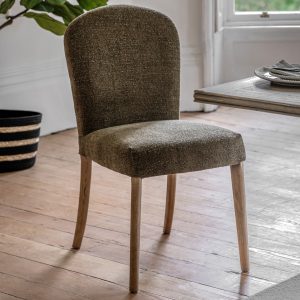 Gallery Direct Hinton Dining Chair Moss Green Set of 2 | Shackletons