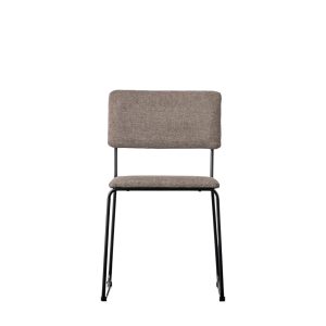 Gallery Direct Chalkwell Dining Chair Chocolate Set of 2 | Shackletons