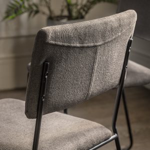 Gallery Direct Chalkwell Dining Chair Chocolate Set of 2 | Shackletons