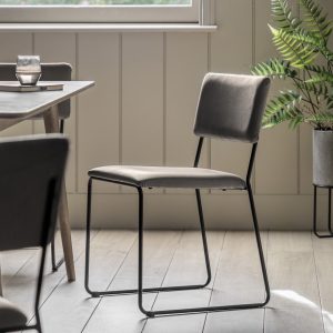 Gallery Direct Chalkwell Dining Chair Oatmeal Set of 2 | Shackletons