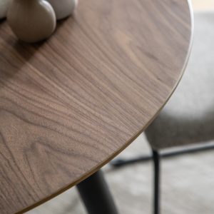 Gallery Direct Astley Round Dining Table Walnut | Shackletons