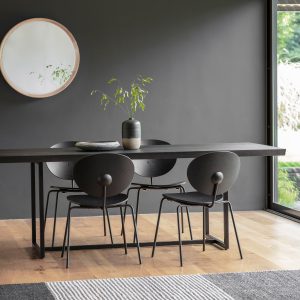 Gallery Direct Forden Dining Table Black | Shackletons