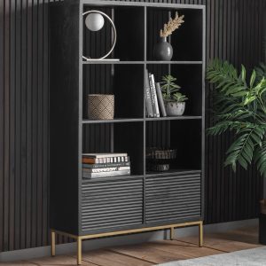 Gallery Direct Ripple 2 Door Open Display Unit | Shackletons