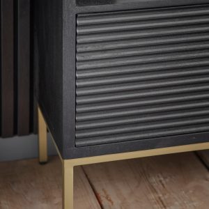 Gallery Direct Ripple 2 Door Open Display Unit | Shackletons