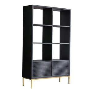 Gallery Direct Ripple 2 Door Open Display Unit | Shackletons