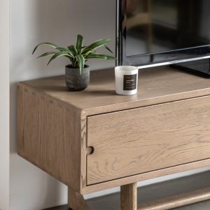 Gallery Direct Craft Media Unit Smoked | Shackletons