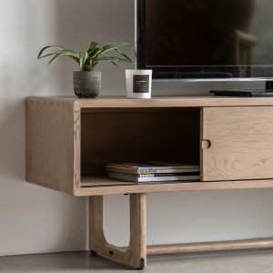 Gallery Direct Craft Media Unit Smoked | Shackletons