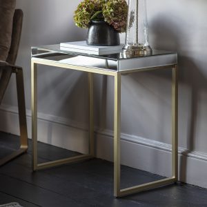 Gallery Direct Pippard Side Table Champagne | Shackletons