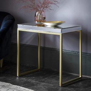 Gallery Direct Pippard Side Table Champagne | Shackletons