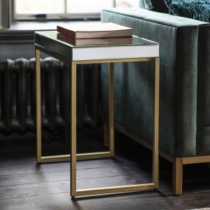 Gallery Direct Pippard Side Table Champagne | Shackletons