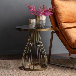 Gallery Direct Southgate Side Table Bronze | Shackletons