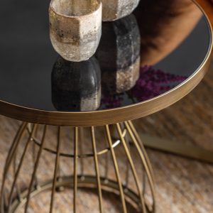 Gallery Direct Southgate Side Table Bronze | Shackletons