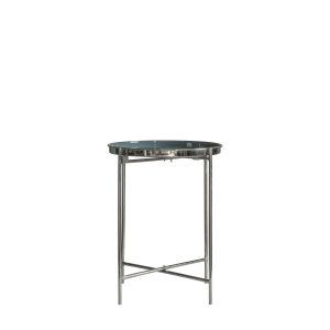 Gallery Direct Valetta Side Table SilverDark Grey | Shackletons