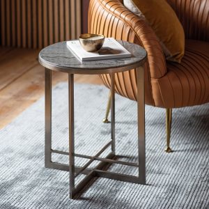 Gallery Direct Necton Side Table Black | Shackletons