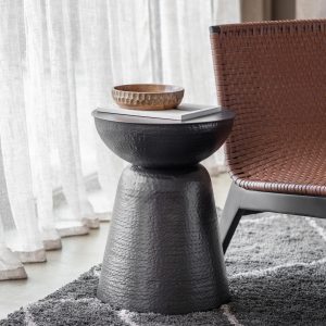 Gallery Direct Sheldwich Side Table Black | Shackletons