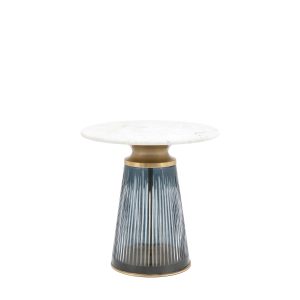 Gallery Direct Seville Side Table Blue | Shackletons