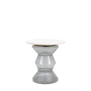 Gallery Direct Turin Side Table Smoke | Shackletons