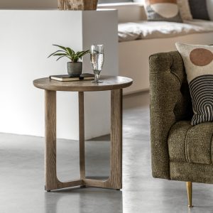 Gallery Direct Craft Side Table Smoked | Shackletons