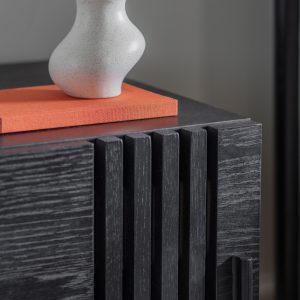 Gallery Direct Holsen Side Table Black | Shackletons