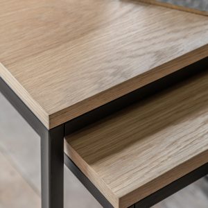 Gallery Direct Henley Side Table Nest | Shackletons