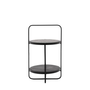 Gallery Direct Dunley Side Table Black | Shackletons