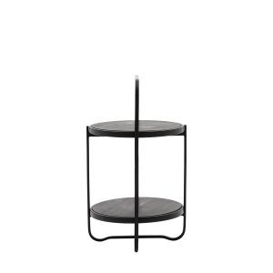 Gallery Direct Dunley Side Table Black | Shackletons