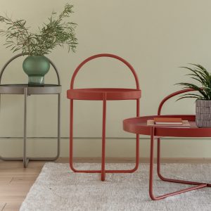 Gallery Direct Melbury Side Table Coral | Shackletons