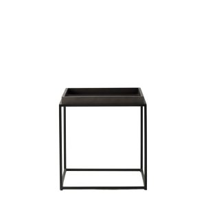 Gallery Direct Forden Tray Side Table Black | Shackletons