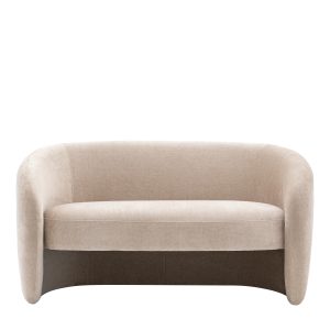 Gallery Direct Curvo 2 Seater Sofa Cream | Shackletons