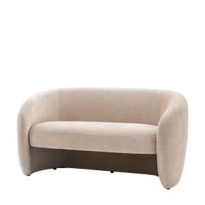 Gallery Direct Curvo 2 Seater Sofa Cream | Shackletons