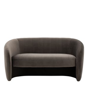 Gallery Direct Curvo 2 Seater Sofa Espresso | Shackletons