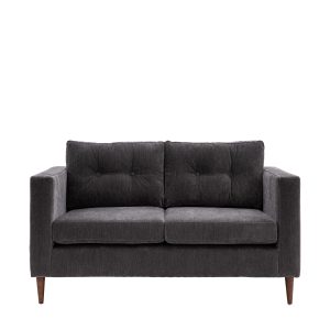 Gallery Direct Whitwell Sofa 2 Seater Charcoal | Shackletons