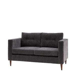 Gallery Direct Whitwell Sofa 2 Seater Charcoal | Shackletons