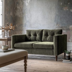 Gallery Direct Whitwell Sofa 2 Seater Forest | Shackletons