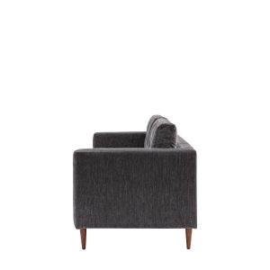 Gallery Direct Whitwell Sofa 3 Seater Charcoal | Shackletons