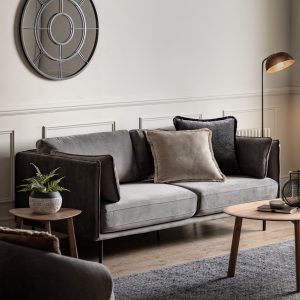 Gallery Direct Wigmore Sofa Truffle Velvet | Shackletons