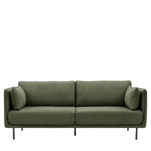 Gallery Direct Wigmore Sofa Verdant Green Boucle | Shackletons