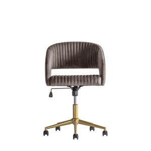 Gallery Direct Murray Swivel Chair Grey Velvet | Shackletons