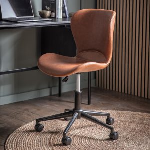 Gallery Direct Mendel Swivel Chair Brown | Shackletons